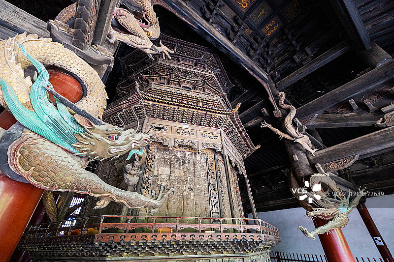 平武 报恩寺 转经筒图片素材