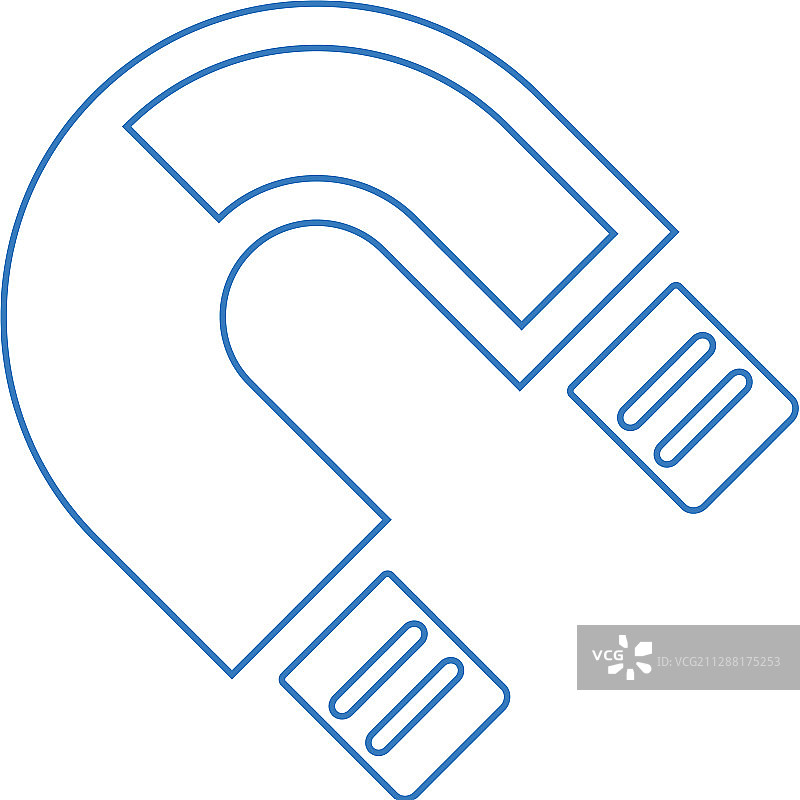 游乐设施磁性磁铁图标图片素材