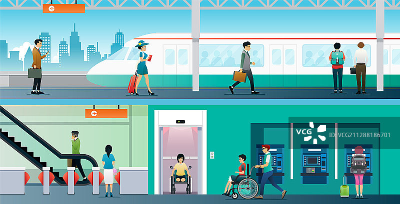 电力火车图片素材