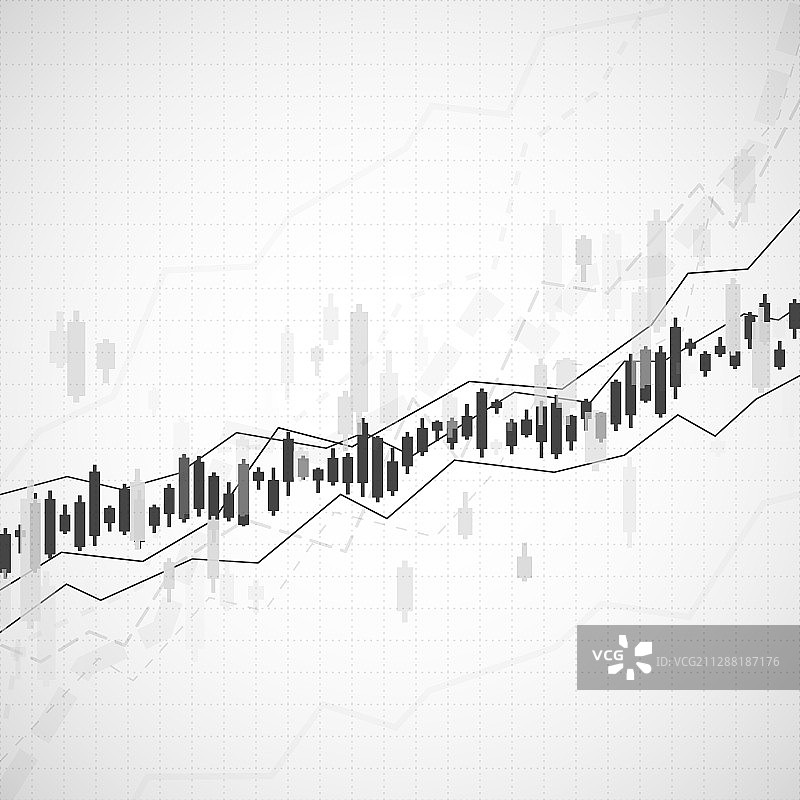 股市投资交易图表图片素材