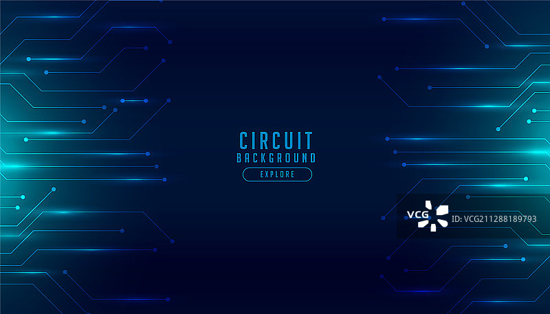 科技电路图数字未来感图片素材