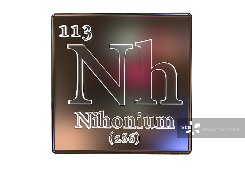 铌化学元素插图图片素材