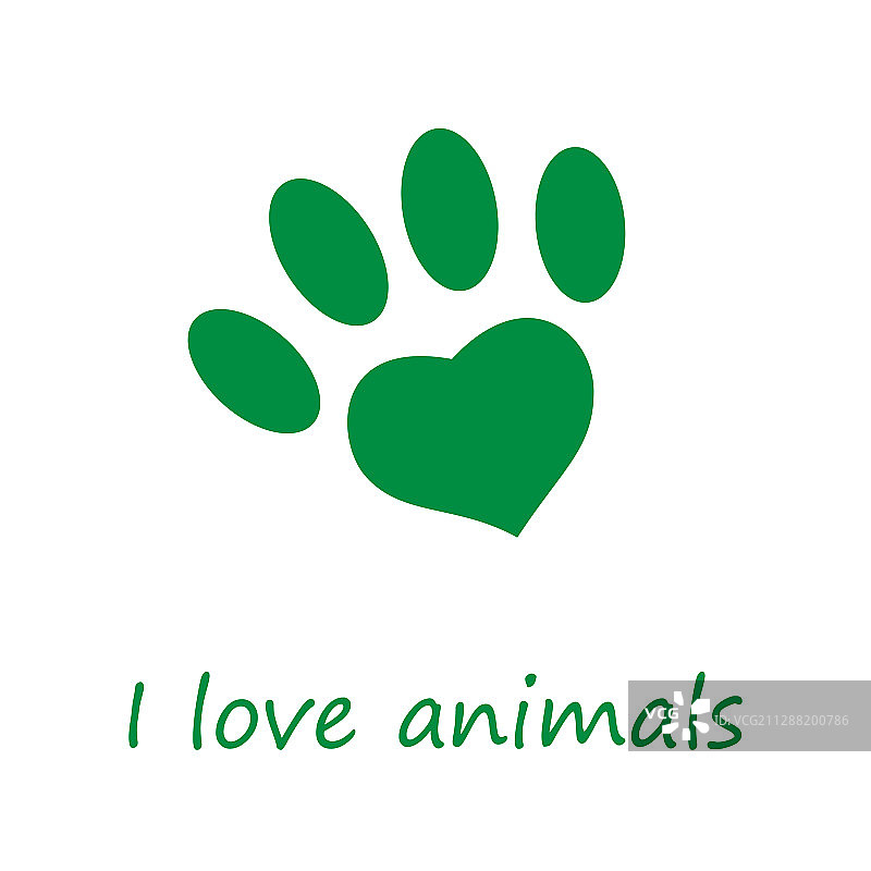 我爱动物海报图片素材