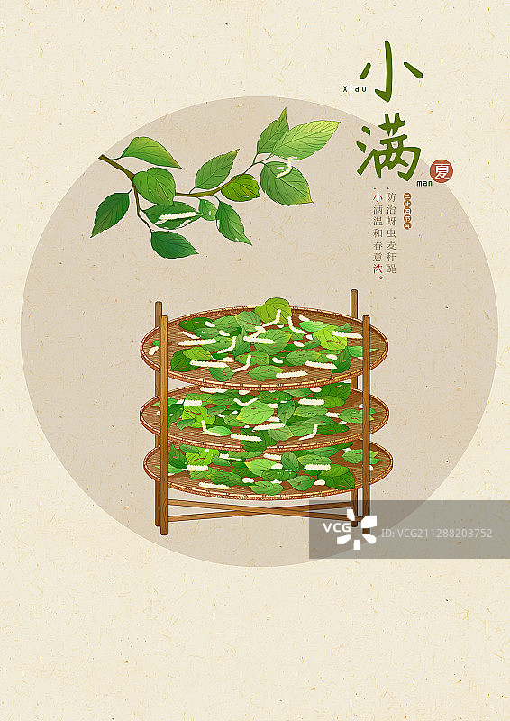 24节气小暑海报图片素材
