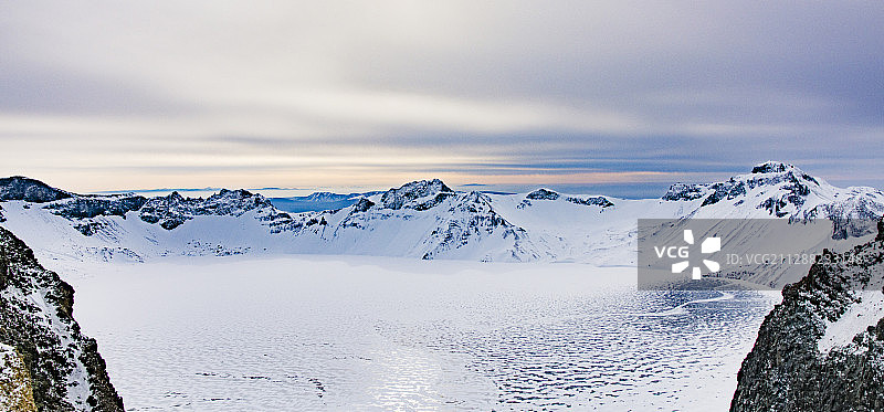 长白山天池图片素材