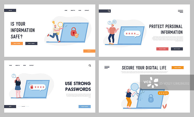 密码信息保护网站登录图片素材