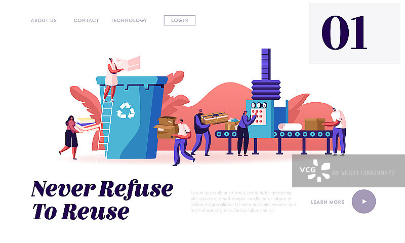 纸张浪费环境保护网站图片素材