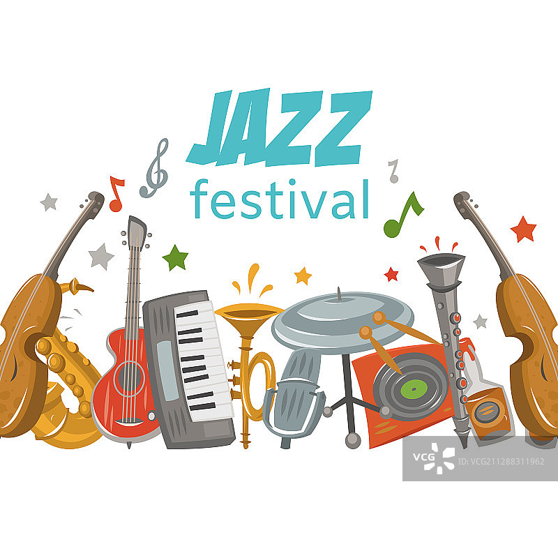 爵士蓝调音乐节或派对图片素材