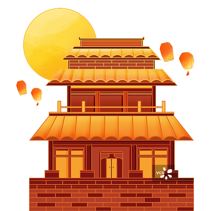 中国风传统建筑图片素材