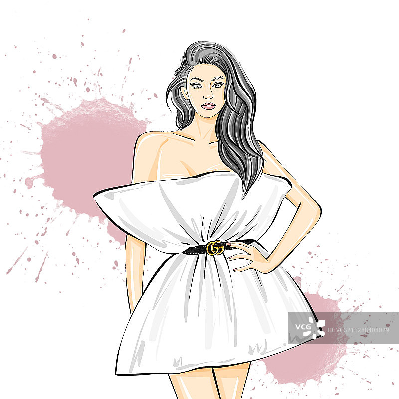 iPad创意类插画图片素材