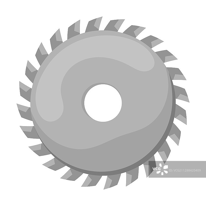 锯片卡通图标图片素材