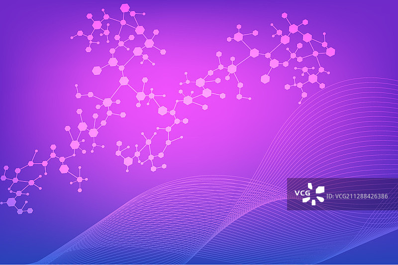 结构分子和通讯DNA原子图片素材