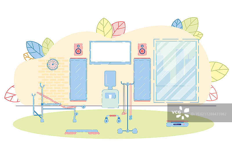 初学者举重区图片素材