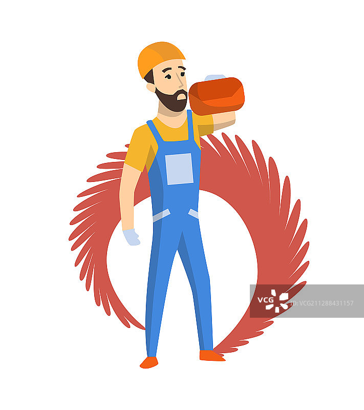 建筑工人图片素材