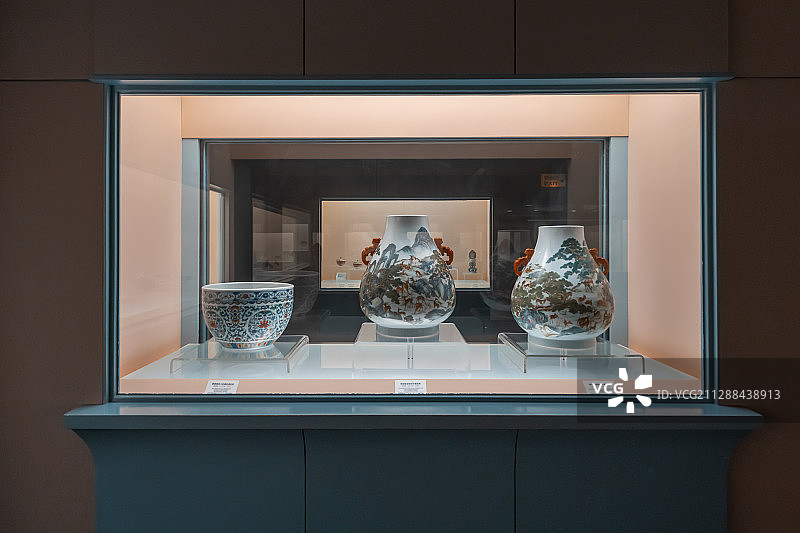 上海博物馆展厅图片素材