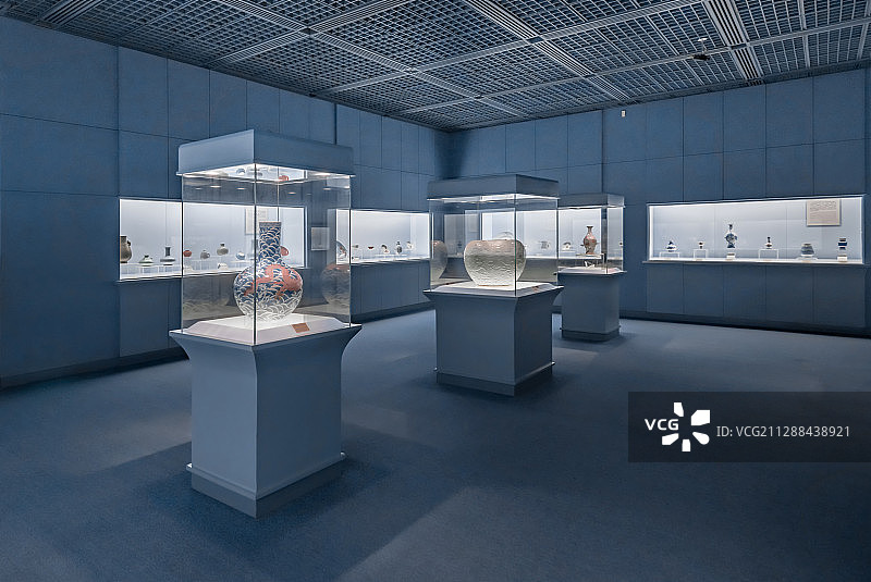 上海博物馆展厅图片素材