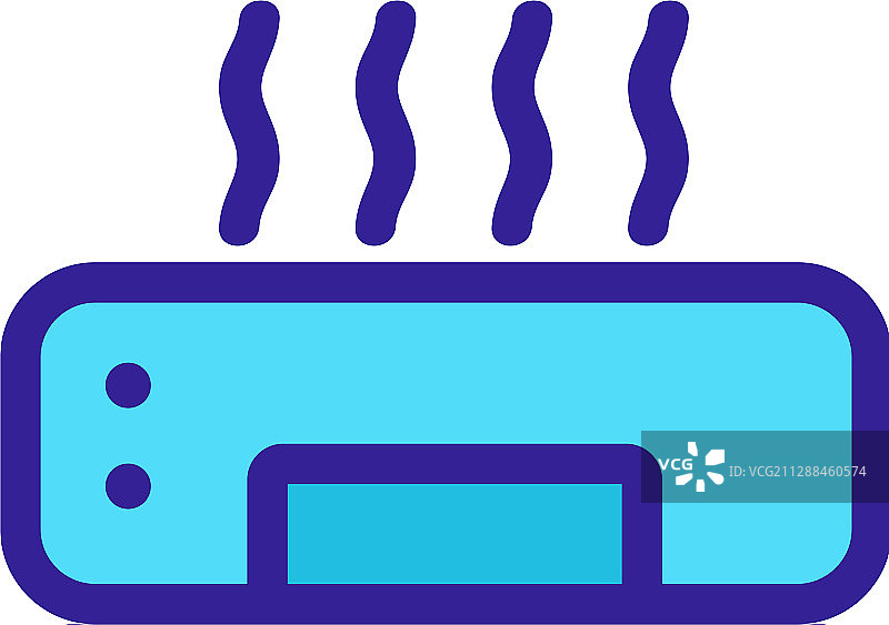 电器元件图标轮廓图片素材