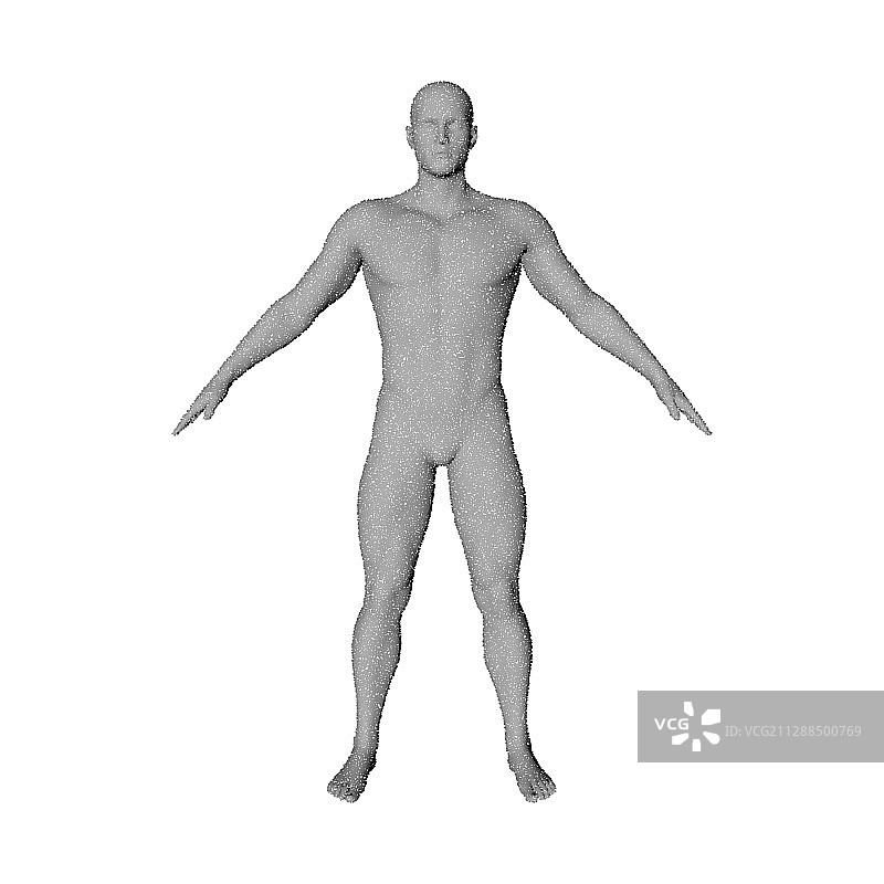 白色背景站立男人图片素材