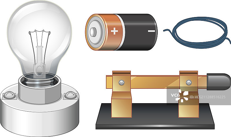 发电科学设备套装图片素材