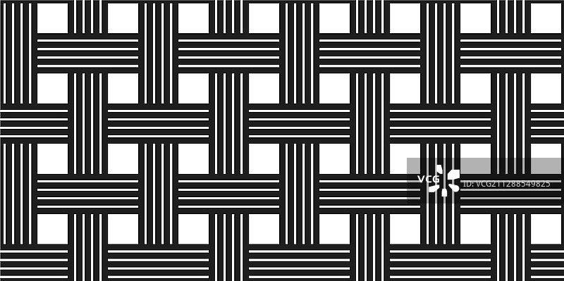 带线性背景的无缝编织图案图片素材