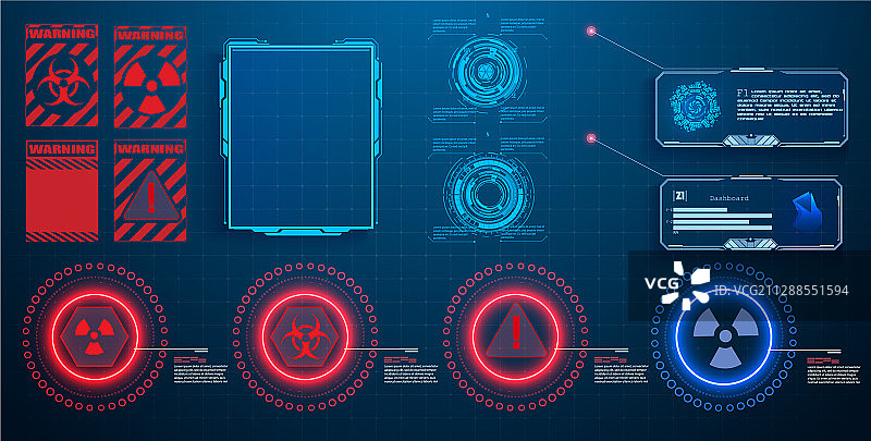 HUD UI GUI未来用户界面屏幕图片素材