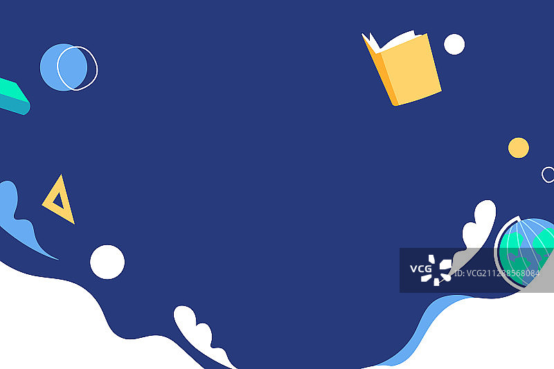 卡通在线教育学习课程知识辅导补习培训中高考考神学生矢量插画图片素材