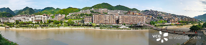 贵州茅台酒所在地——茅台镇图片素材