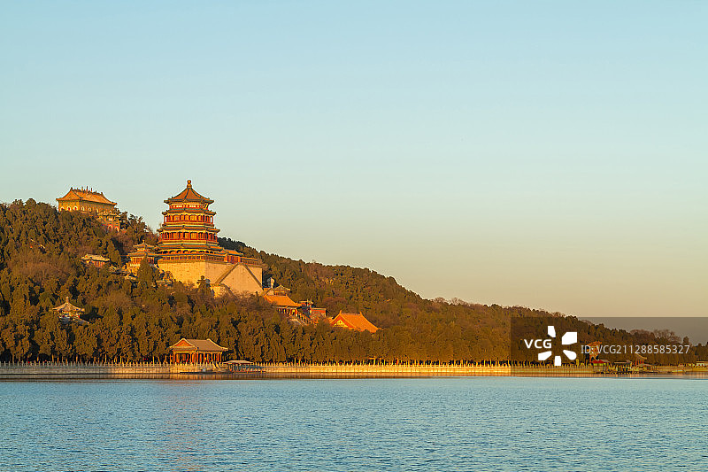 中国北京市：颐和园图片素材
