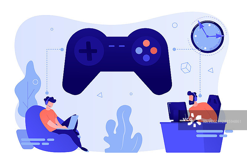 游戏障碍概念图片素材