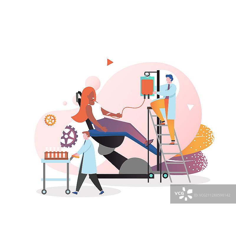 献血者公益宣传网站banner图片素材