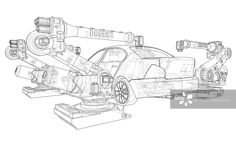 组装汽车图片素材