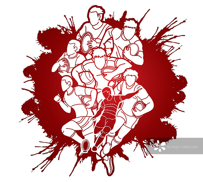 橄榄球图片素材