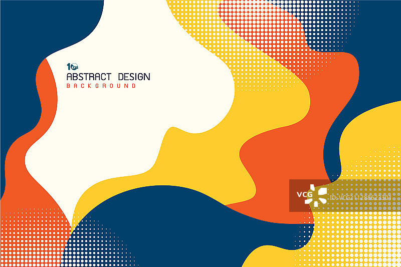 抽象彩色手绘Grunge设计图片素材