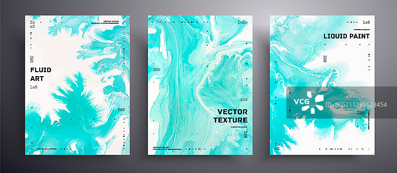 现代流体抽象banner合集图片素材