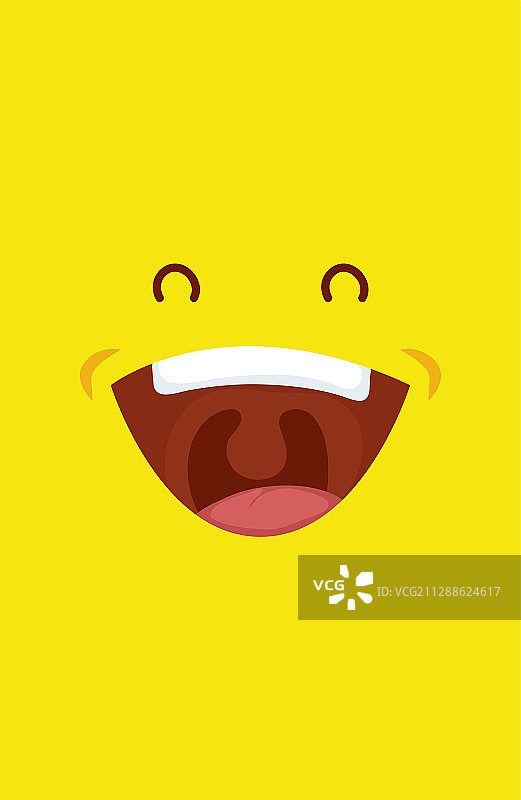 带有滑稽表情符号的愚人节贺卡图片素材