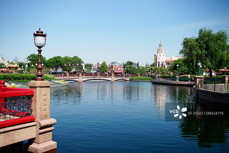 上海迪士尼度假乐园的幸福瞬间2020图片素材