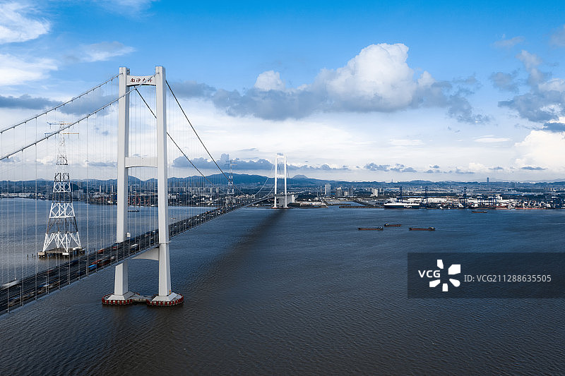 广州南沙大桥图片素材