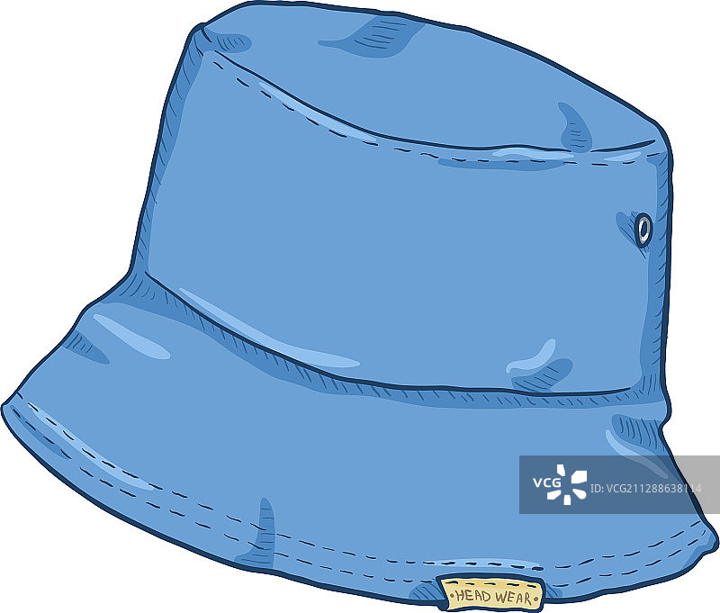 卡通街头风渔夫帽图片素材