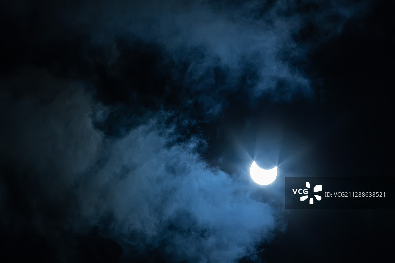 日环食图片素材