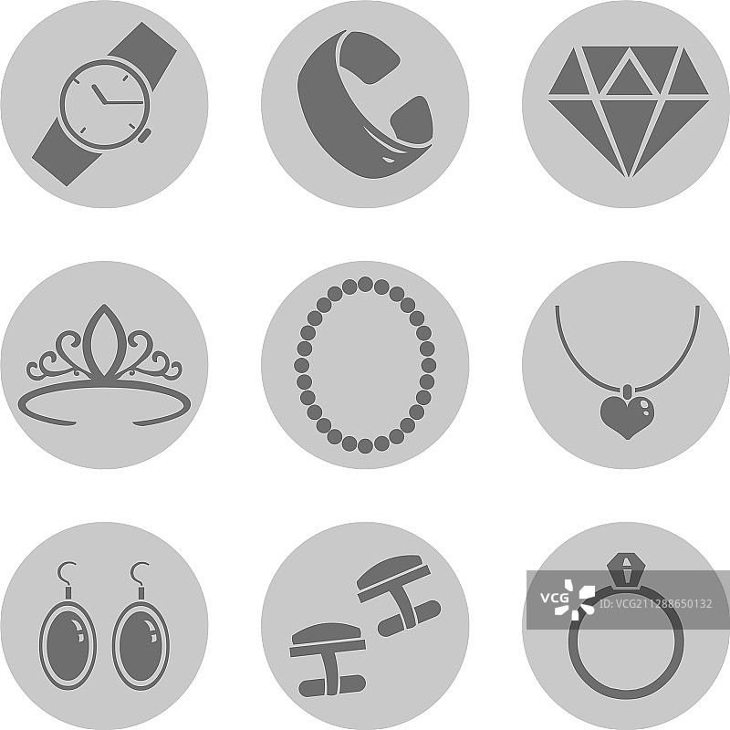 珠宝首饰图标图片素材