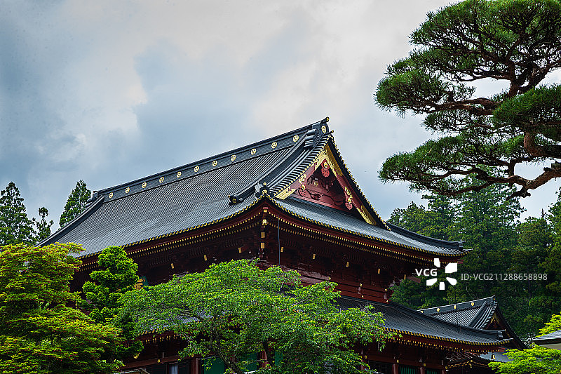 亚洲日本枥木县日光东照宫图片素材