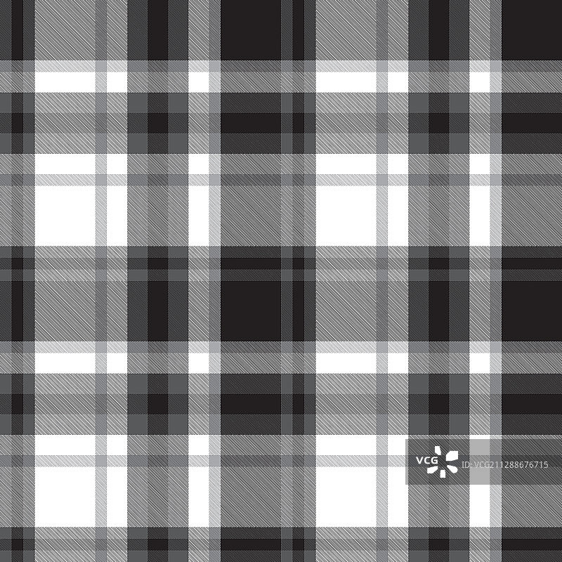 经典现代格子花呢无缝图案图片素材