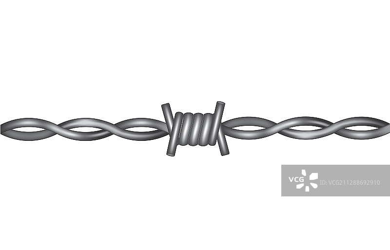 金属带刺铁丝网图片素材