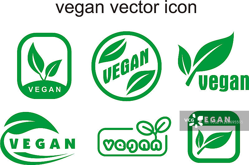 纯素食品图标图片素材