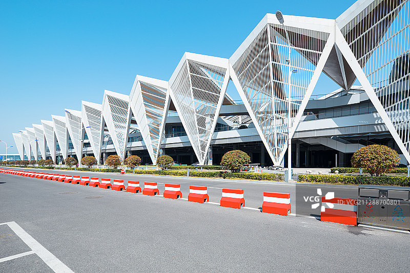 青岛邮轮母港码头外立面图片素材