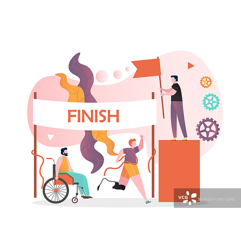 会网页横幅概念图片素材