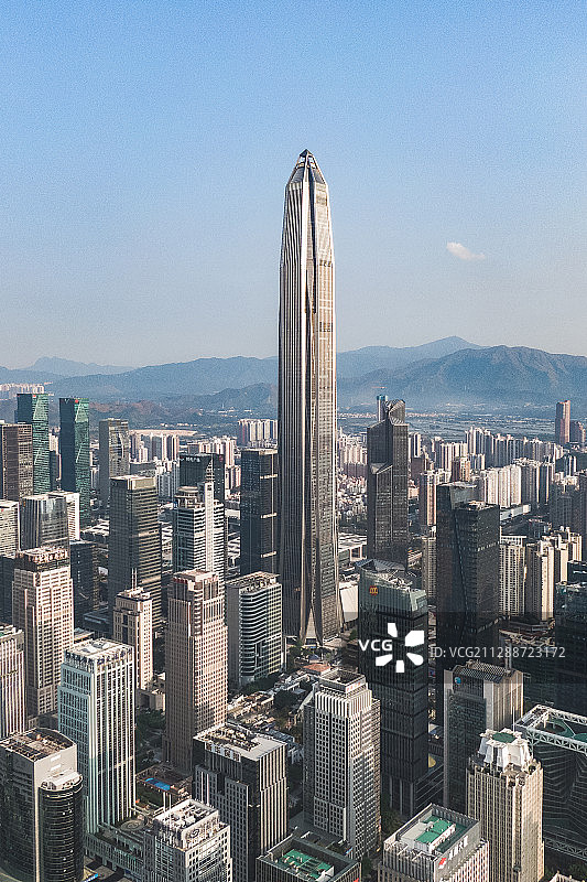 深圳最高楼-平安国际金融中心图片素材