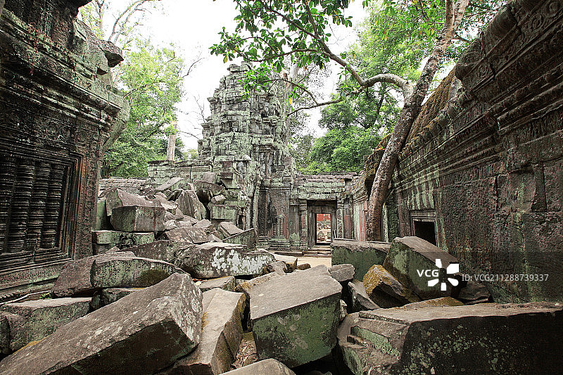 柬埔寨吴哥窟风光图片素材