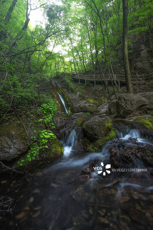 洛阳重渡沟山水风光图片素材