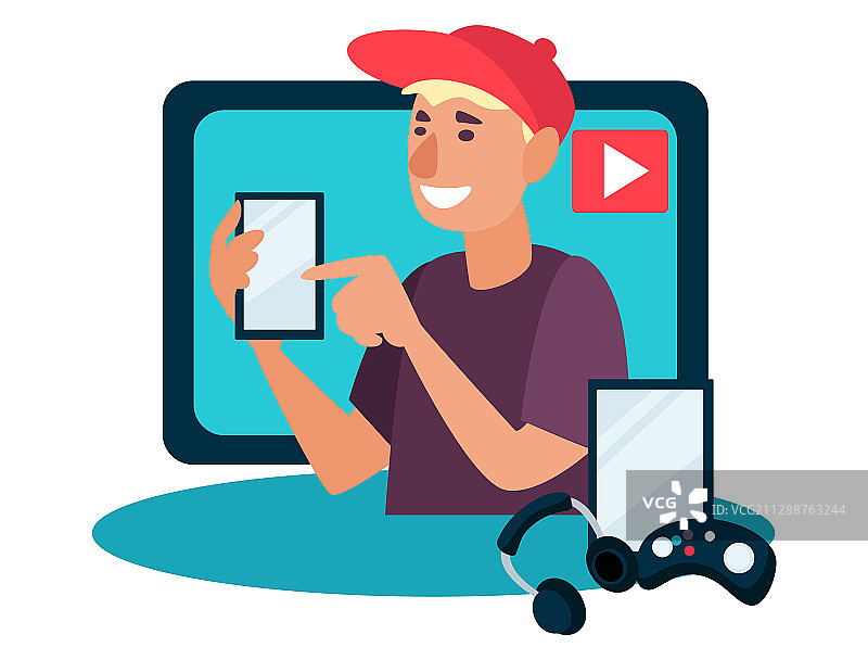 博主与现代设备测评在线博客图片素材